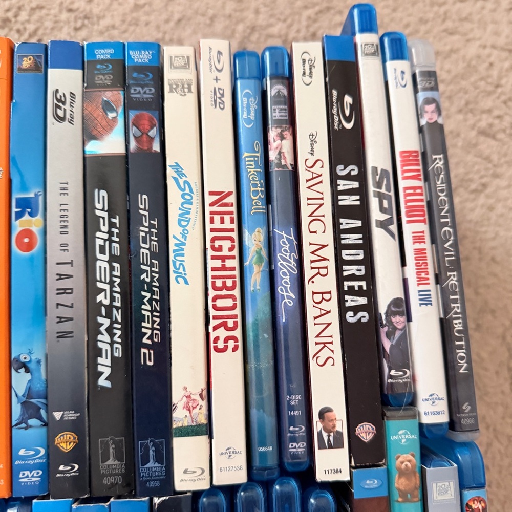Massive 45-Movie Blu-ray & DVD Collection – Action, Comedy, & Family Hits - Picture 3 of 5